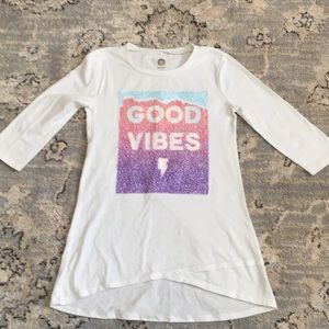 FINAL PRICE!!  Total Girl hi-low shirt